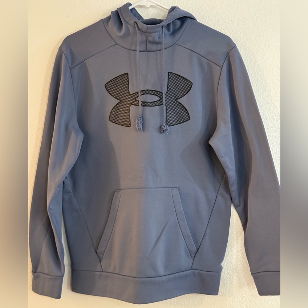 Under Armour Men’s Aurora Purple & Black Pullover Hoodie